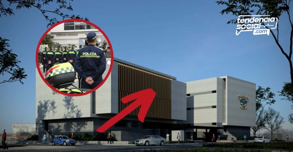[Fotos] Así construyen las nuevas oficinas para los policías de seguridad en Soacha