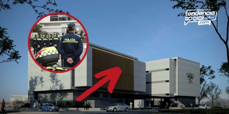 [Fotos] Así construyen las nuevas oficinas para los policías de seguridad en Soacha