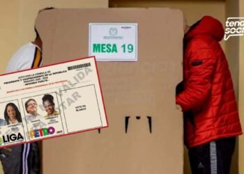 Así quedó el tarjetón para votar este 19 de junio por el nuevo presidente