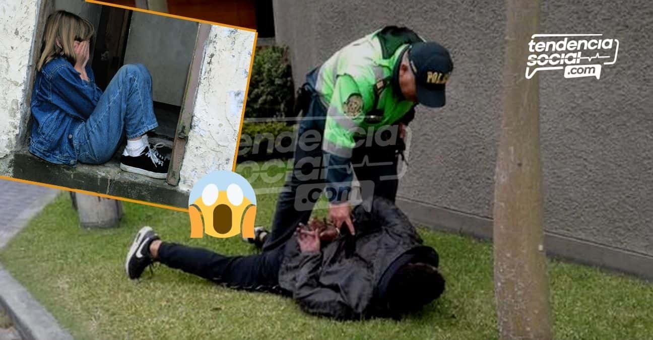 ¡Cuidado! Así están robando los niños en Soacha, Policías en la nuca de los delincuentes