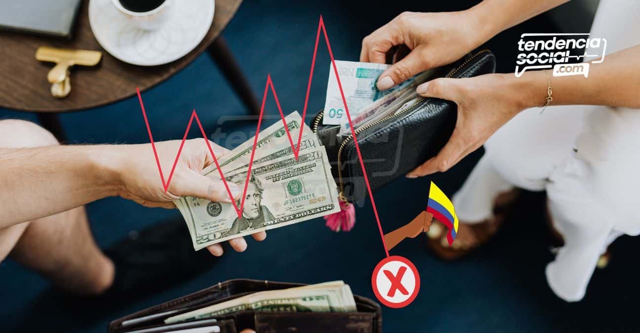 Cómo afecta la caída del peso colombiano a tu bolsillo y qué tener presente por la subida del dólar