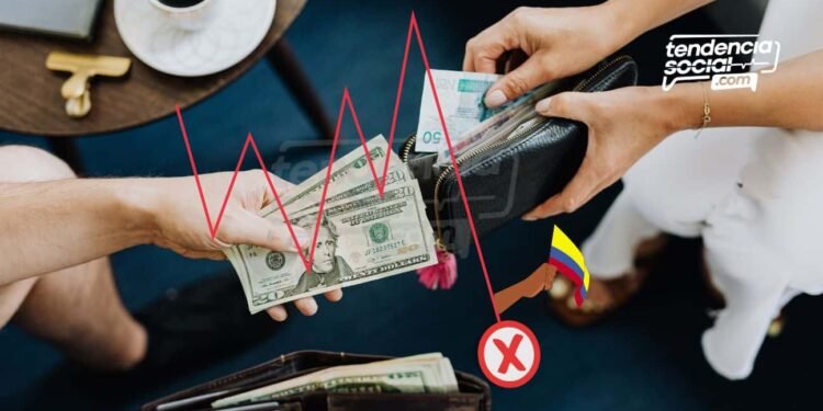 Cómo afecta la caída del peso colombiano a tu bolsillo y qué tener presente por la subida del dólar