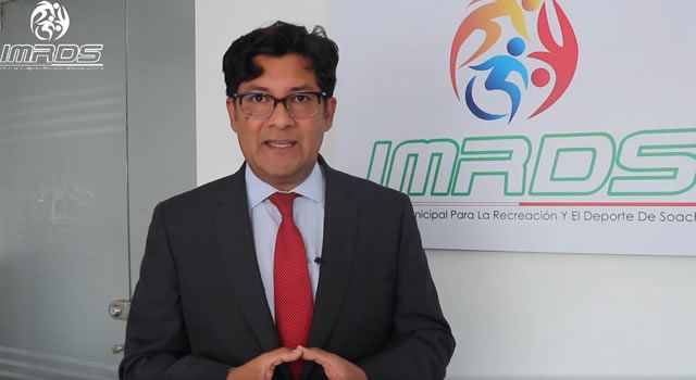 Alejandro López, director del IMRDS Instituto para la Recreación y Deporte de Soacha, 2022.