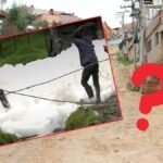 Aparece enorme espuma en calles de Soacha ¿por qué se da este fenómeno? te explicamos