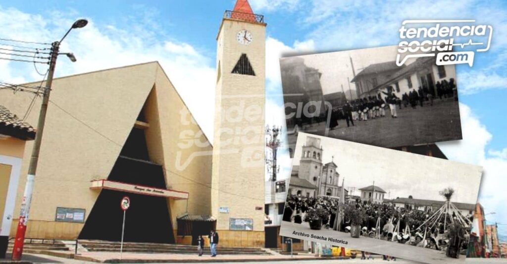 Actual iglesia de San Bernardino en Soacha