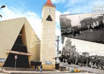Actual iglesia de San Bernardino en Soacha