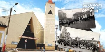 Actual iglesia de San Bernardino en Soacha