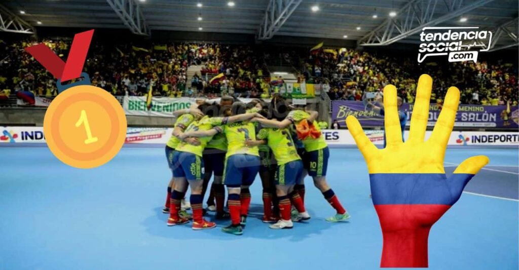 Selección Colombia campeón Mundial de Futsal Femenino en Mosquera