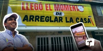 Diputado Julián Sanchez ‘perico’ Jr. muestra valla publicitaria en la fachada de su conocida casa en Soacha