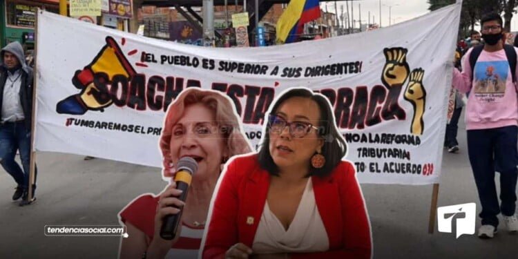 Activistas del movimiento 'Soacha está Berraca', excongresita Betty Zorro y actual congresista, Alexandra Vásquez se pronunciaron tras el fallo donde Soacha pagará multa de 712 millones por impuesto predial.