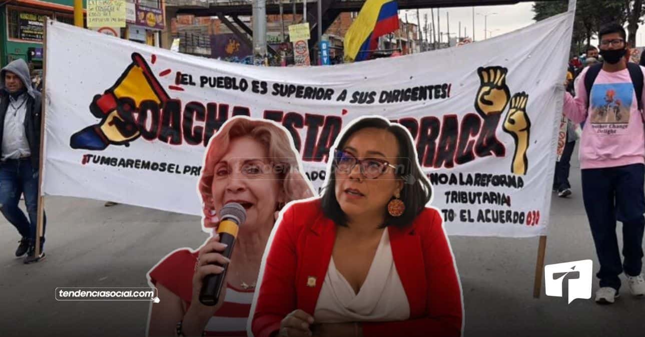 Activistas del movimiento 'Soacha está Berraca', excongresita Betty Zorro y actual congresista, Alexandra Vásquez se pronunciaron tras el fallo donde Soacha pagará multa de 712 millones por impuesto predial.