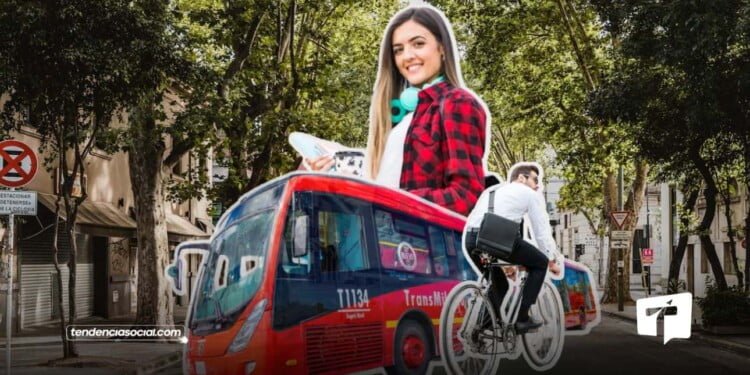 En Bogotá para contribuir con el medio ambiente, el 21 de septiembre será el día sin carro y moto, las alternativas para viajar serán la bicicleta, el Transmilenio y carros eléctricos. | Foto | Composición: TendenciaSocial.com