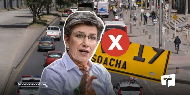 En Soacha, dejarán de circular los buses intermunicipales, tras la decisión de la alcaldesa, Claudia López al no ampliar el convenio. | Foto | Composición: TendenciaSocial.com