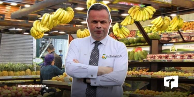 Gerente general de la Corporación de Abastos de Bogotá S.A. (Corabastos) es Francisco Javier Salcedo Caycedo a cargo de la central de mercado más importante de Bogotá y Cundinamarca. | Foto: Facebook, Javier Salcedo | Composición: TendenciaSocial.com