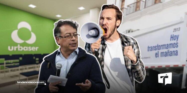 Líder social, emite solicitud a presidencia para que Urbaser, empresa de aseo sea intervenida por superservicios en Soacha.