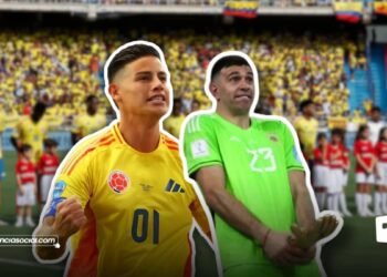 ¡Colombia gana y Argentina dice adiós al récord del 'Dibú'! James iguala a Falcao
