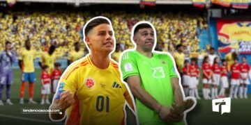 ¡Colombia gana y Argentina dice adiós al récord del 'Dibú'! James iguala a Falcao