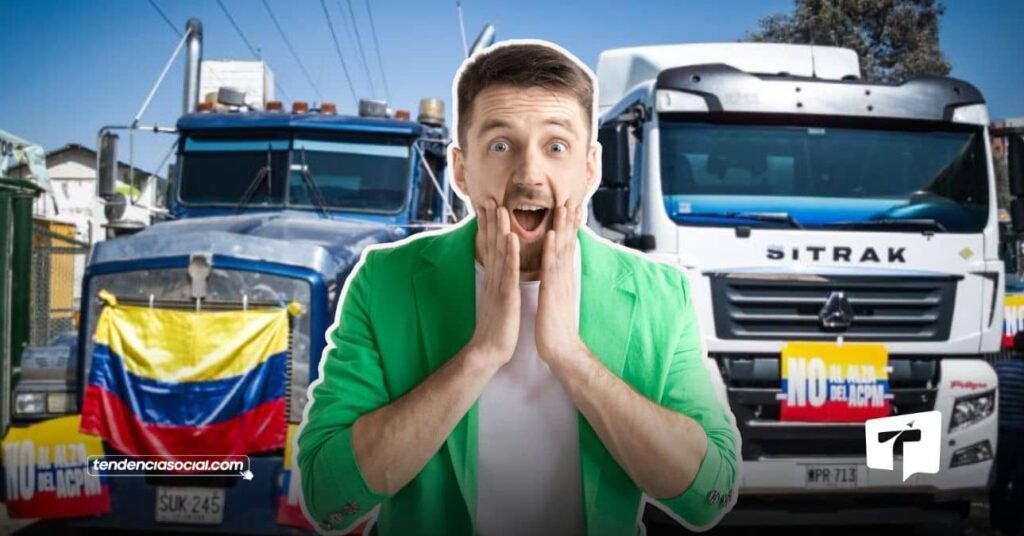 Paro camionero en Soacha, afecta la movilidad autopista Sur.