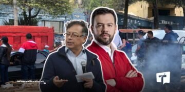 Alcalde de Bogotá, exige soluciones o fuerza pública para levantar el paro de camioneros.