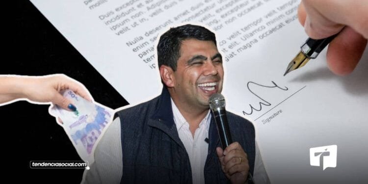 Denuncian al alcalde de Soacha por violar la ley de chao marcas.