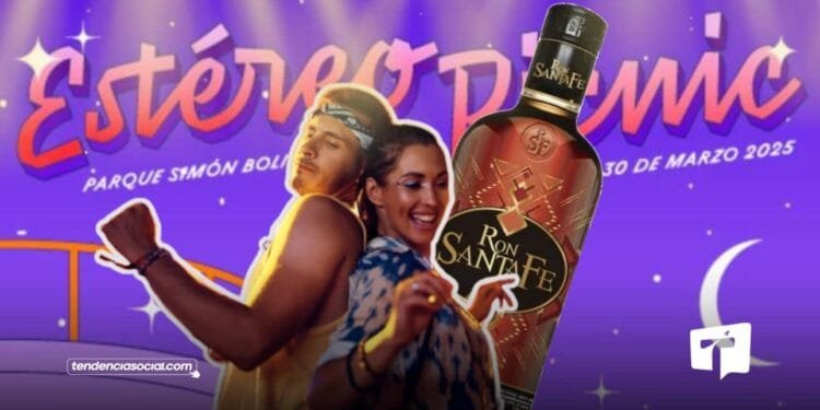 Ron SantaFe apoyo el Festival Estéreo Picnic en Bogotá 2025.