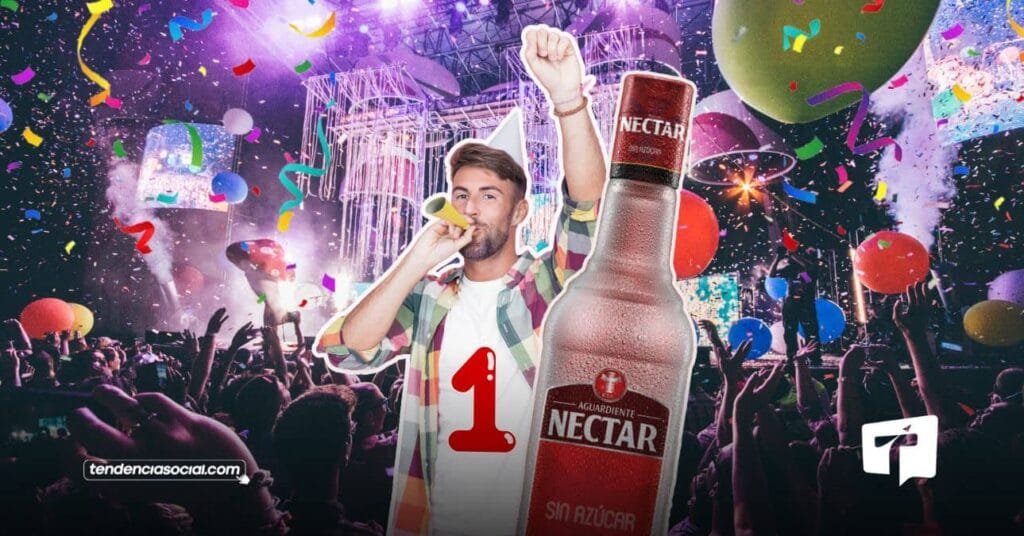 Aguardiente Néctar ELC Empresa de Licores de Cundinamarca, lidera las ventas.
