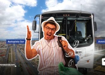 Ruta entre Soacha y Facatativá.