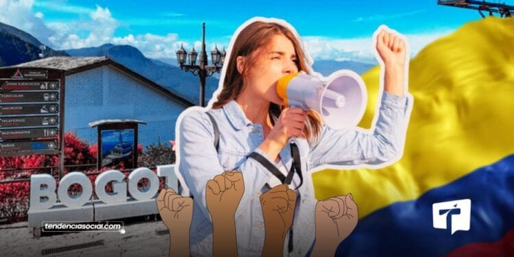 Protestas y manifestaciones en Bogotá 2025.