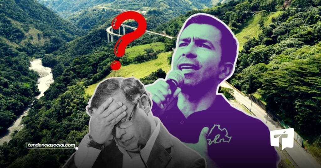 Gobernador Jorge Rey exige medidas frente a la vía Bogotá Villavicencio.