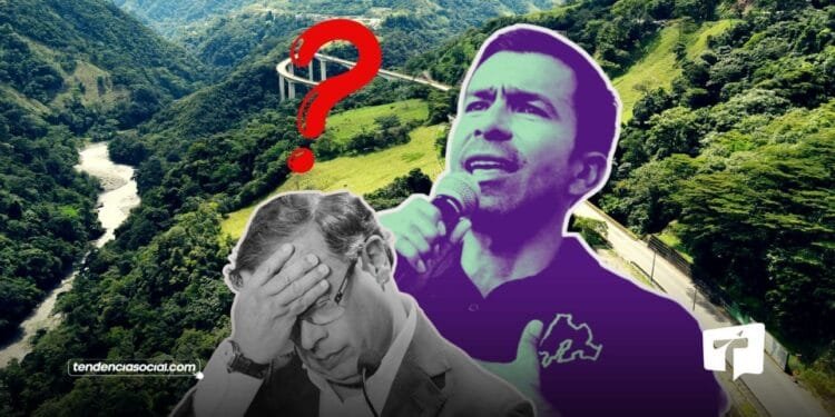 Gobernador Jorge Rey exige medidas frente a la vía Bogotá Villavicencio.