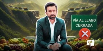 Gobernador de Cundinamarca, Jorge Rey dispone de 40 camiones para llevar comida por cierre en la vía al Llano.