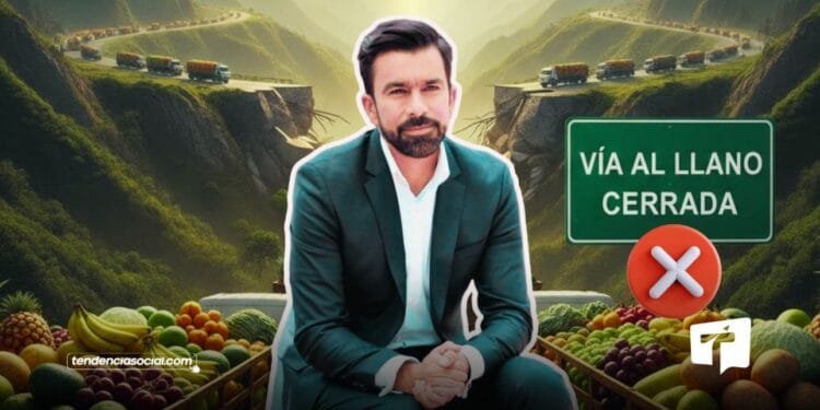 Gobernador de Cundinamarca, Jorge Rey dispone de 40 camiones para llevar comida por cierre en la vía al Llano.