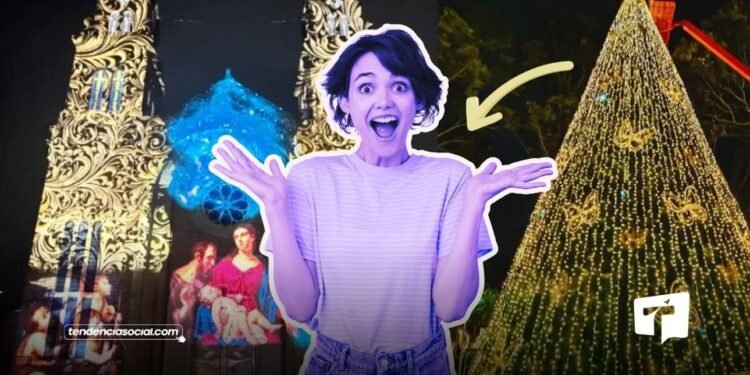 Ruta navideña y alumbrado de luces en Cundinamarca 2025