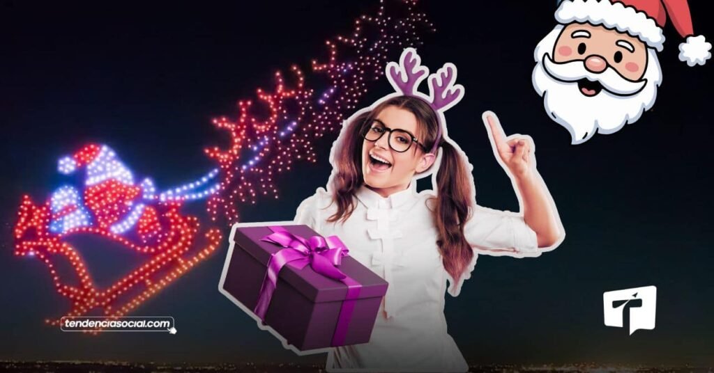 Show de drones en Soacha en novenas.