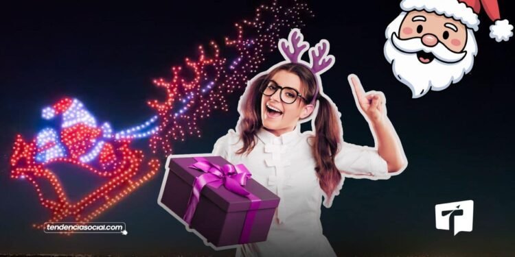 Show de drones en Soacha en novenas.