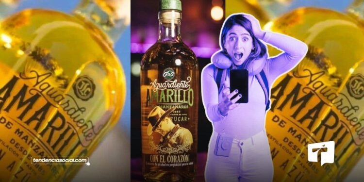 Botellas aguardiente amarillo con la imagen de Yeison Jiménez son falsas.
