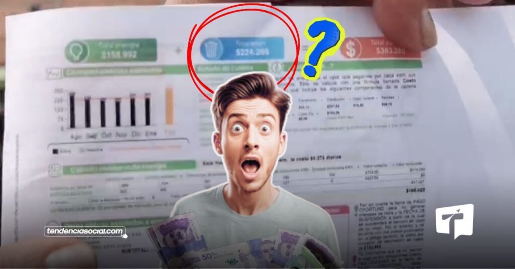 cobro del aseo en Soacha es mas caro que la luz.